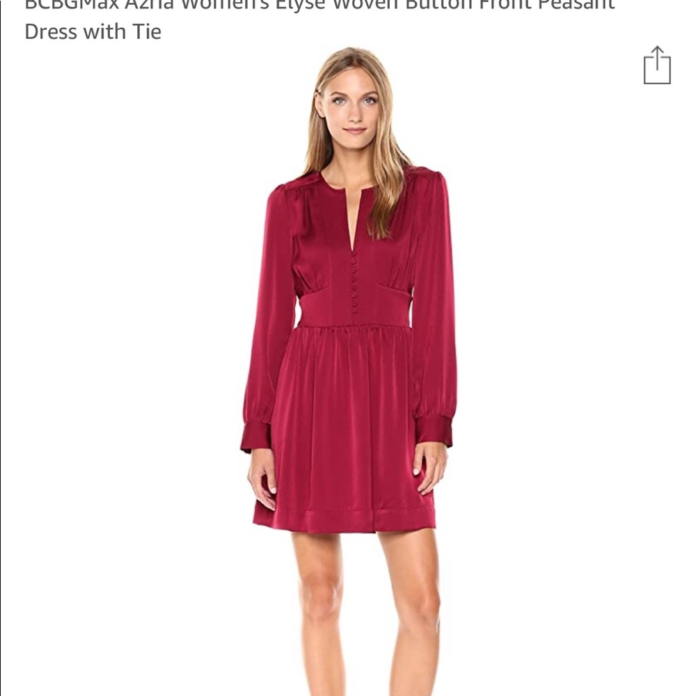 BCBG dress - cranberry